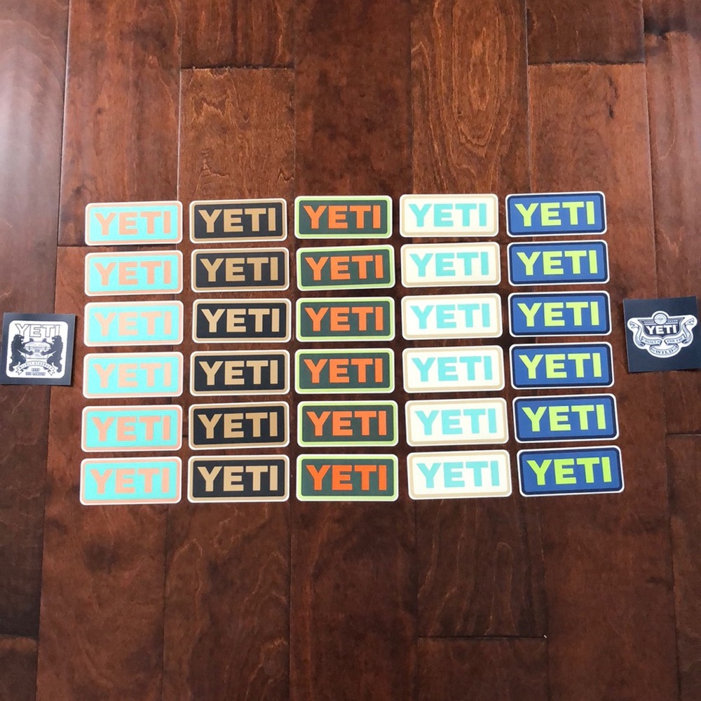 Yeti Stickers